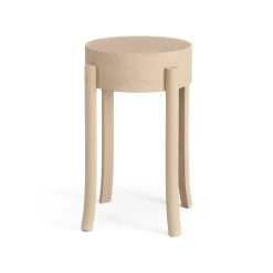 Tabouret Avavick, Bouquin-vernis naturel