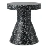 Tabouret Bit Cone, Noir-blanc
