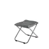 Tabouret Chico Soft, Anthracite-support en aluminium
