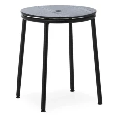 Tabouret Circa 45 cm, Chêne noir