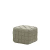 Tabouret Cube, Taupe