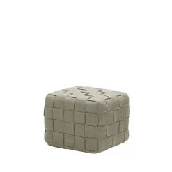 Tabouret Cube, Taupe