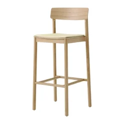 Tabouret de bar Betty TK17 Bar Chair 75 cm, Fuse 0421-chêne laqué
