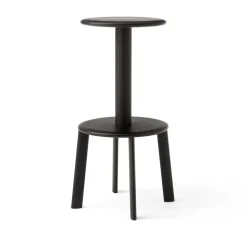Tabouret de bar Massif AV40, Dark stained oak-warm black