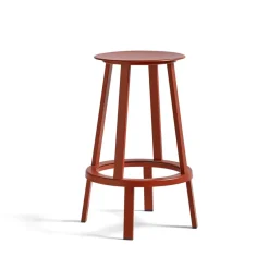 Tabouret de bar Revolver, Red, low
