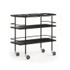 Tabouret de bar S70-3, Noir