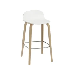 Tabouret de bar Visu 65 cm, White-Oak