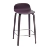 Tabouret de bar Visu 65 cm, Dark plum