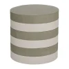 Tabouret empilable Iro, Olive-clay