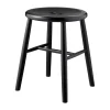 Tabouret J27, Beech black painted