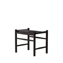 Tabouret J16, Noir-chêne noirci