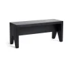 Tabouret Manolito Long, Black, 60 cm
