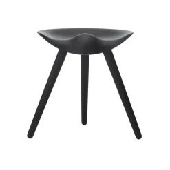 Tabouret ML42 48 cm, Hêtre teinté noir