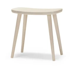 Tabouret Palle, Vernis mat clair