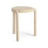 Tabouret Spin H44 cm, Frêne lacqué
