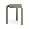 Tabouret Spin H44 cm, Frêne-moss green