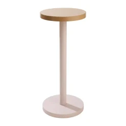 Tabouret Trisse Ø31x73 cm, Pastel-pastel beige