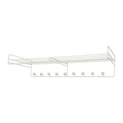 Étagère à chapeaux Bill Hat Rack L, Greige