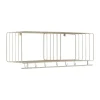 Étagère à chapeaux Nod 90 cm, Beige
