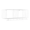 Étagère à chapeaux Nod 90 cm, White