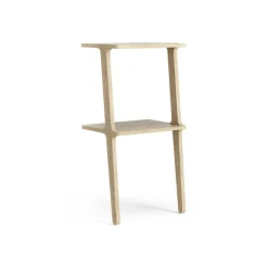 Étagère Libri 2 étagères, Chêne laqué
