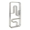Étagère murale Curva rectangulaire, Argent