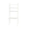 Étagère String, blanc, 78x30 cm, lot de 3