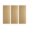 Étagère String, chêne, 78x30 cm, lot de 3