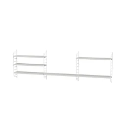 Étagère String Pocket blanche, blanc