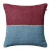 Taie Amol 50x50 cm, Ruby-dusty blue