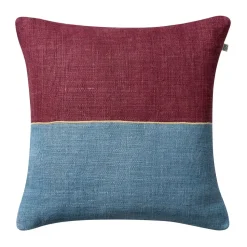 Taie Amol 50x50 cm, Ruby-dusty blue