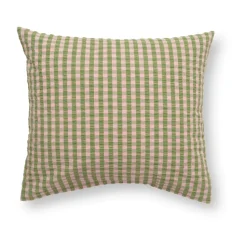 Taie d'oreiller Bæk&Bølge 50x60 cm, Vert-Lumière rose