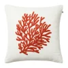 Taie d'oreiller corail 50x50 cm, Orange