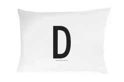 Taie d'oreiller Design Letters 70x50 cm, D