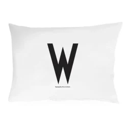 Taie d'oreiller Design Letters 70x50 cm, W