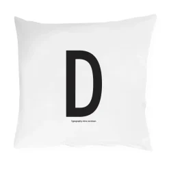 Taie d'oreiller Design Letters 60x50 cm, D