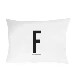 Taie d'oreiller Design Letters 70x50 cm, F
