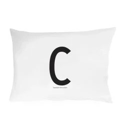Taie d'oreiller Design Letters 70x50 cm, C
