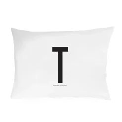 Taie d'oreiller Design Letters 70x50 cm, T