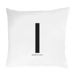 Taie d'oreiller Design Letters 60x50 cm, I