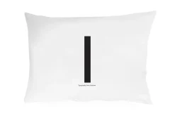 Taie d'oreiller Design Letters 70x50 cm, I