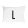 Taie d'oreiller Design Letters 70x50 cm, L