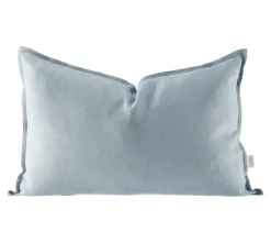 Taie d'oreiller en lin Calm 40x60 cm, Bleu ciel