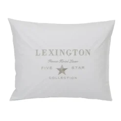 Taie d'oreiller Hotel Embroidery 50x60 cm, Blanc-beige clair