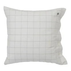 Taie d'oreiller Hotel Light Flannel 65x65 cm, Blanc-beige clair