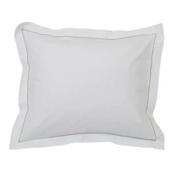 Taie d'oreiller Hotel Percale 50x60 cm, Blanc-beige clair