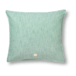 Taie d'oreiller Monochrome Lines 50x60 cm, Vert-blanc