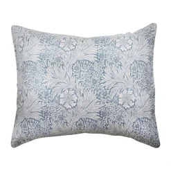 Taie d'oreiller Morris & Co. Marigold, Bleu, 50x60 cm