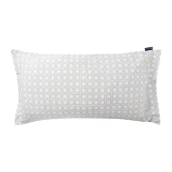 Taie d'oreiller Rattan Printed 50x90 cm, White