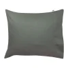Taie d’oreiller Satina plain, Vert, 50x60 cm